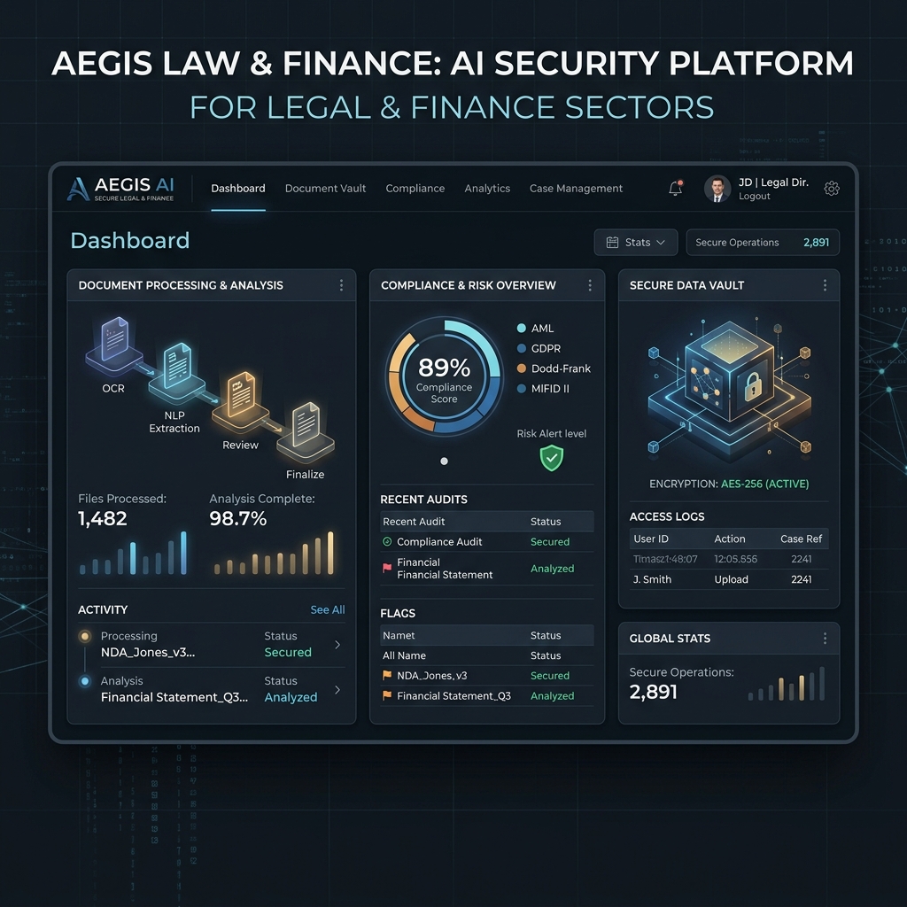 Legal & Finance AI Security Platform