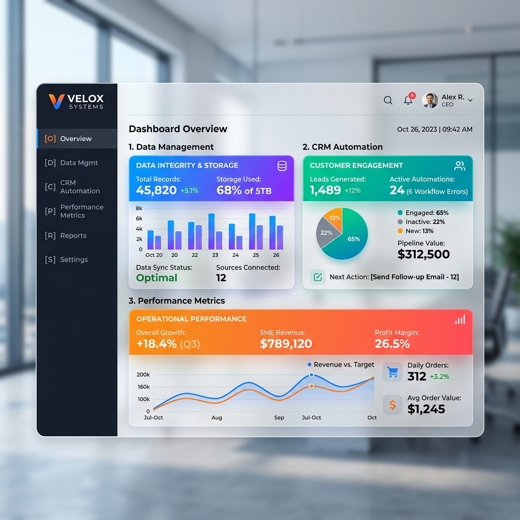 SME Operations Dashboard